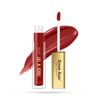Seven Seas Touch N Try Velvet Liquid Lipstick | Matte Finish | One Swipe Application | Non Transfer | Water Proof | Liquid Lipstick for Women | Long Lasting Stay Up to 8 Hours (10, 4ML)