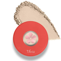 Olivia 100% Waterproof Pan Cake, Cream Concealer Pan cake, Makeup Base For Long-lasting Dazzling Look | Weightless Natural Glow for Daily Use | Soft Velvety Finish | Face Makeup - 30g (IVY - 2)