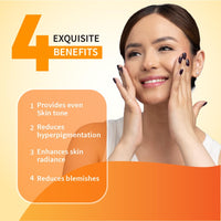 Ayouthveda Vitamin-C Face Serum Enriched With Lemon & Saffron For Spot Less & Blemish Free Skin 30ml