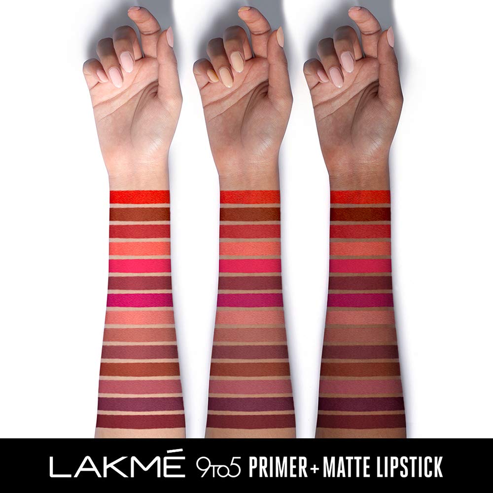 Lakmé Lip Color Deep Wine (Matte) & Lip Color Maroon Mix (Matte)
