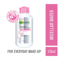 Garnier Skin Naturals Micellar Cleansing Water, 125ml+Garnier Skin Naturals Micellar Cleansing Water, 400ml