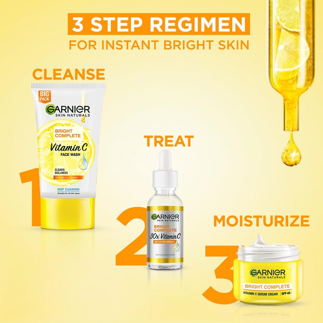 Garnier 3 step regime