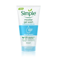 Simple Water Boost Micellar Facial Gel Wash, 150 ml/5.07 oz (pack of 1)