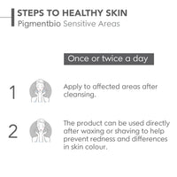 Bioderma Pigmentbio Sensitive Areas Creme Unified and Brightened Skin Tone Underarms Bikini Areas and Even for the Most Delicate Areas, 75ml