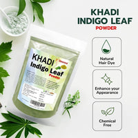 Khadi Omorose Indigo Leaf Powder For Hair (100 Grams) (Pack of 1)