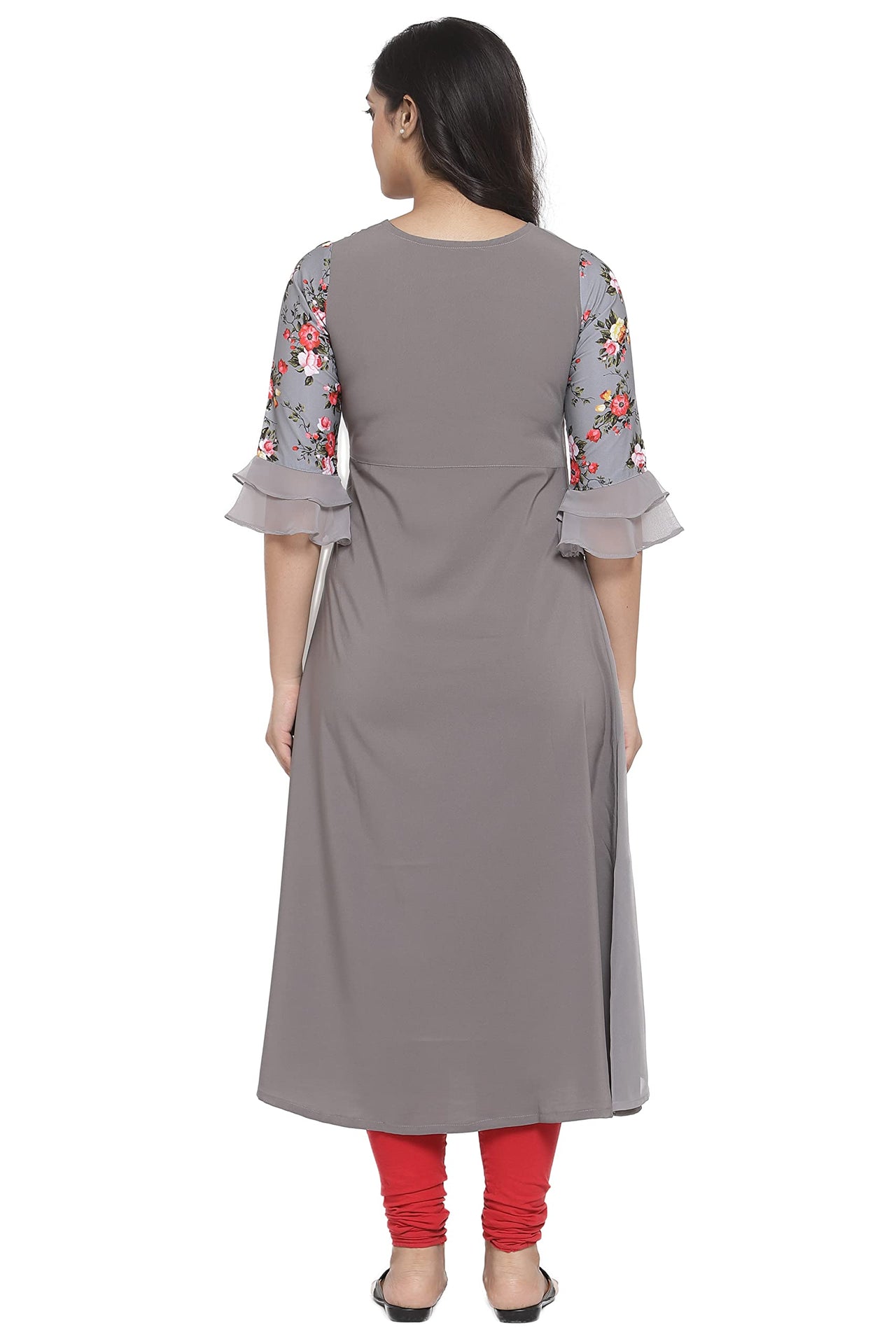 ALC Creation Women's  Crepe Regular Kurta