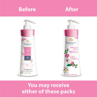 Yardley London English Rose Moisturizing Body Lotion With Germ Shield| Infused With Rose & Geranium Oil| Daily Use Hand & Body Lotion With Vitamin C & B3 For Women| 400ml