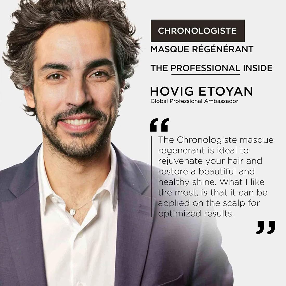 Kérastase Chronologiste Hair Mask for Aging Hair 200ml | Revitalizing & Hydrating Hair Mask for Aging Hair | Infused with Hyaluronic Acid, Abyssine & Vitamin E