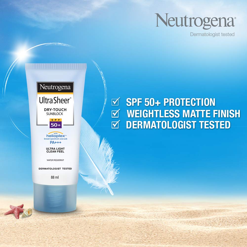 Neutrogena Sunscreen SPF 50-30 Milliliters Cream, Lotion
