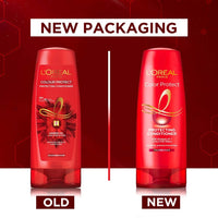 L'Oreal Paris Shampoo & L'Oreal Paris Shampoo, Nourishes, Repair & L'Oreal Paris Conditioner, Vibrant & Revived Colour, For Colour-treated Hair, Colour Protect, 180ml