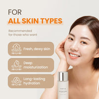 TIRTIR Milk Skin Rice Toner | Deep Moisturizing, Hydrating Toner for face | Niacinamide, Ceramide, Rice Bran Extract | Nature-Oriented Ingredients for Korean Skin Care | Vegan, (150 ml)