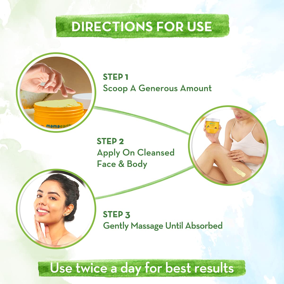 Mamaearth Ubtan Nourishing Cold Cream with Turmeric & Saffron | For Glowing Moisturization | Nourishes Skin | 200 g