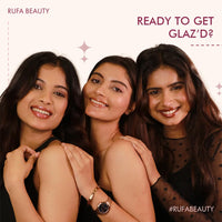 Rufa Beauty Glaz'd Lip Oil with Glossy, Glassy Finish and Deep Nourishing Effects (5ml) (Nudie)