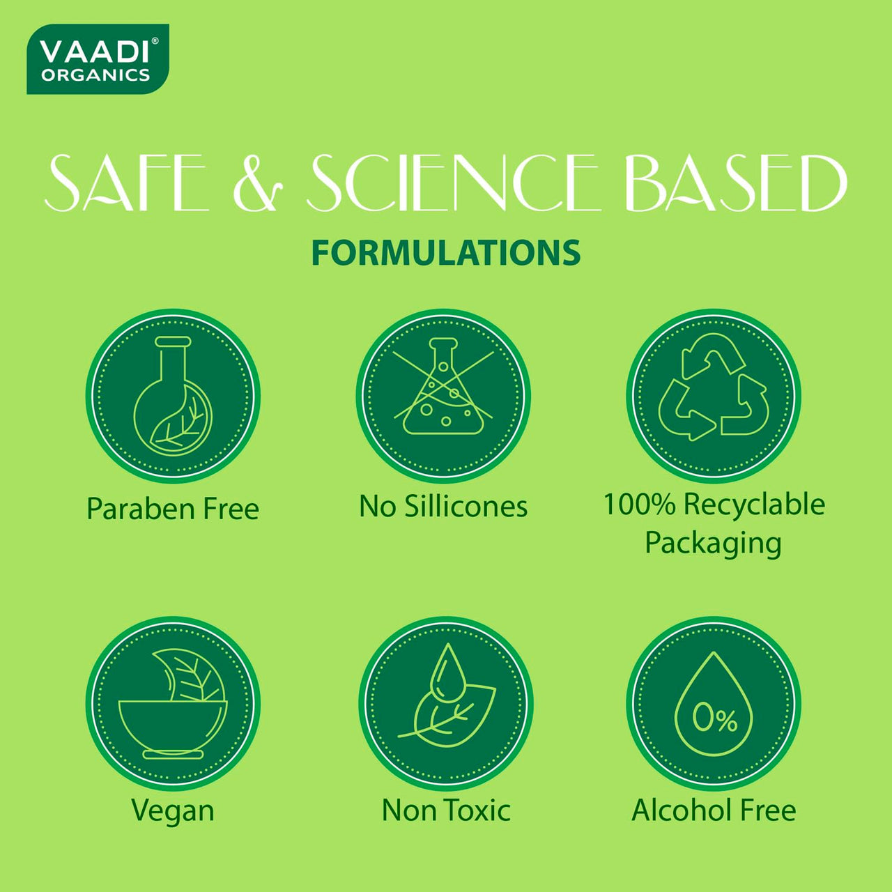 Vaadi Herbals Anti Acne Neem Face Wash with Tea Tree Extract, 60g