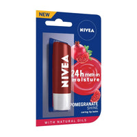 NIVEA Lip Balm, Fruity Cherry Shine, 4.8g And NIVEA Lip Balm, Pomegranate Shine, 4.8g