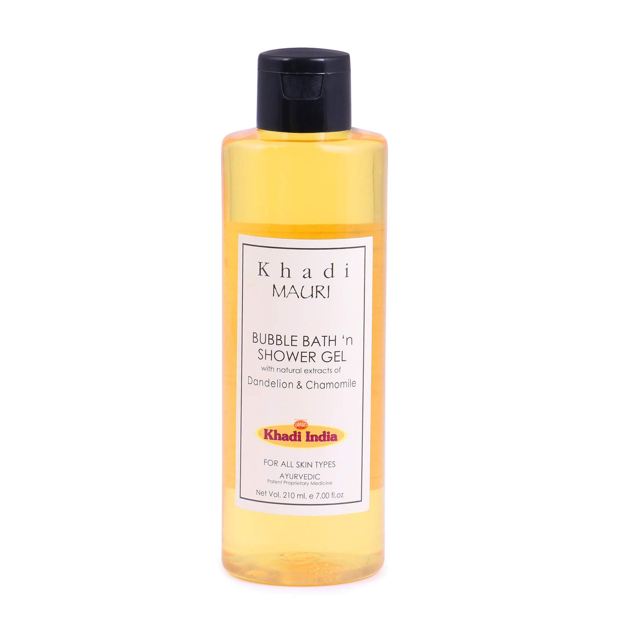 Khadi Mauri Herbal Shower Gel And Bubble Bath, 210 Ml