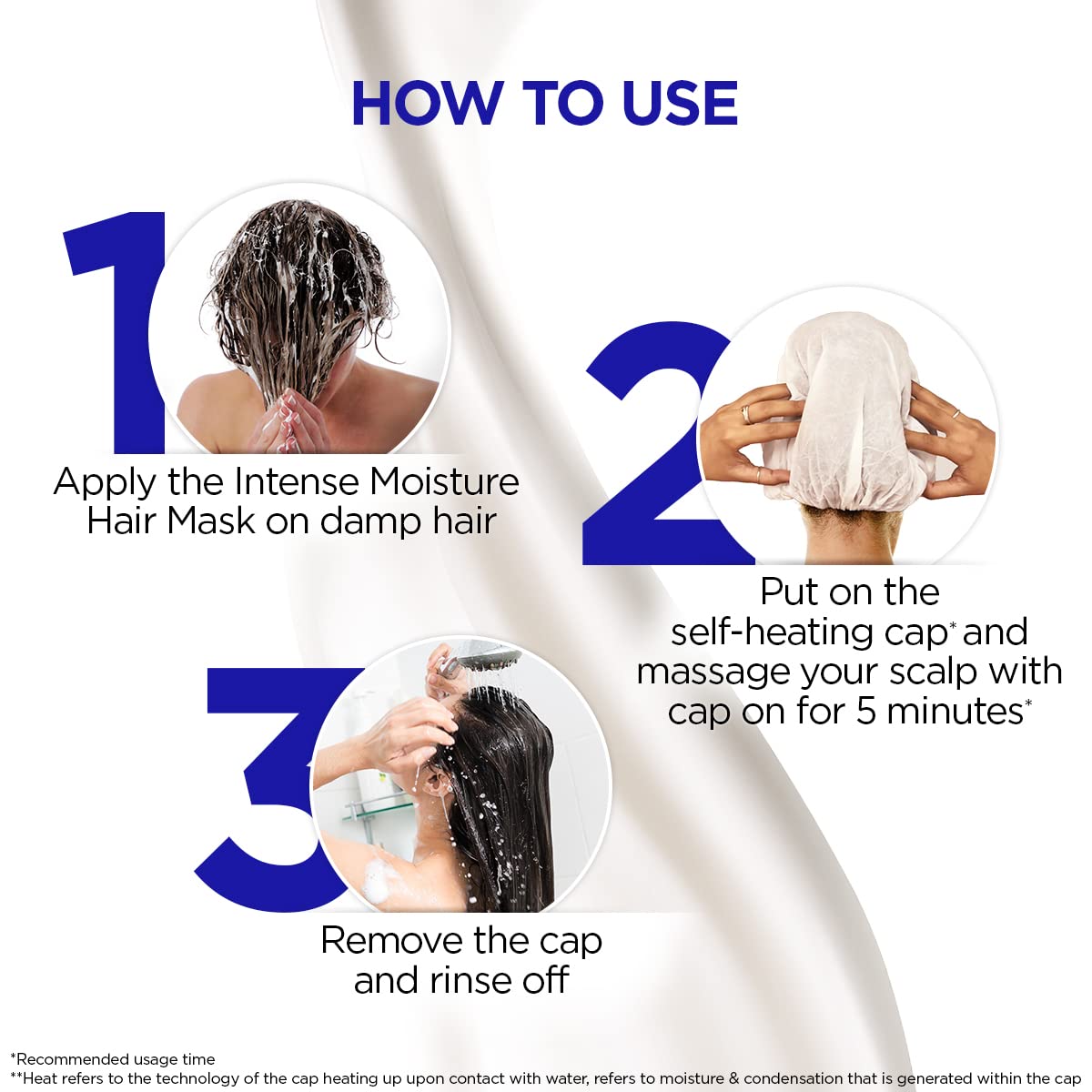 BBLUNT Intense Moisture Heat Hair Spa Mask with Jojoba Oil & Vitamin E for Salon-Like Hair Spa at Home - 70 g