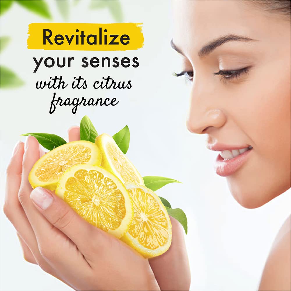 Pears Naturale Refreshing Vitamin C Body Wash with Natural Yuzu Lemon, Vitamin C & Honey Extract | for Refreshed & Radiant Skin| 750 ml (Pack of 2)