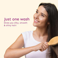 Arata Hair Fall Defense Onion Combo (Onion Shampoo 200 ML & Onion Conditioner 200 ML) Reduces Hair Fall | Makes Hair Silky & Smooth Instantly | With Onion Oil, Shea Butter, Rice Water and Amla