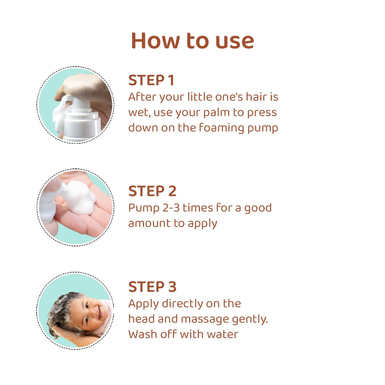 CITTA Tear Free Foaming Baby Shampoo & Baby Body Wash Pack of 2-150 ml Each | Free from Harmful Chemicals, Toxin-free, Paraben Free | Dermatologist Approved