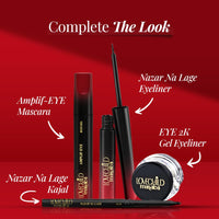 LoveChild Masaba Liquid Eyeliner (Black), Waterproof Smudge-Proof Eyeliner with HD Gloss Finish, Quick Drying Eye Liner and Long Lasting Eye Makeup for Comfortable Wear, 3ml