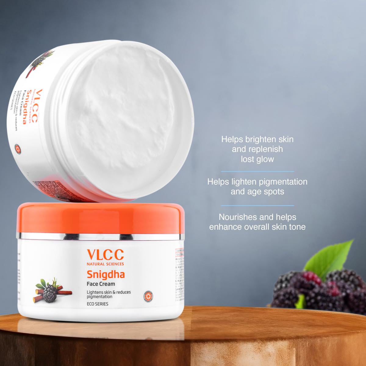 VLCC Snigdha Face Cream - 200g | Skin Purifying and Brightening | For Age Spots & Pigmentation | Youthful Glow & Smoothness | Nourishing & Softening | Vitamin C, Alpha Arbutin & Allantoin Cream