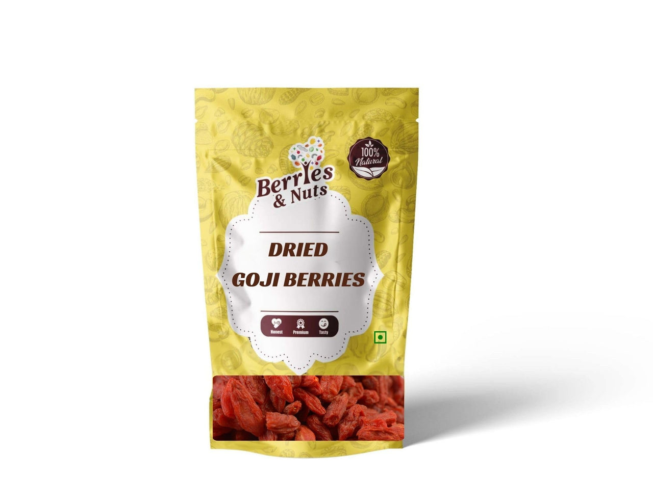 Berries And Nuts Dried Gojiberries, - 500 Gm