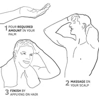 Ustraa Anti Hair Fall Oil - 100ml | With Onion Oil, Blackseed | Hair Fall Control with Saw Palmetto | Reduce Hair Fall | Promote Hair Growth | No Parabens