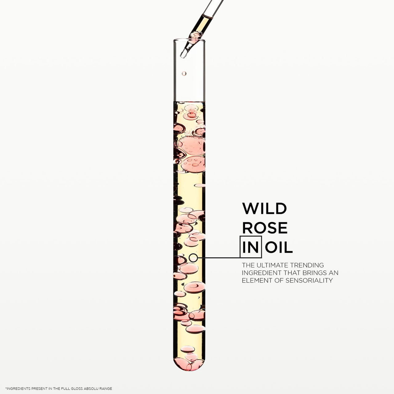 Kérastase Gloss Absolu Glaze Drops Oil-In-Serum For Bouncy, Glossy Hair | Fine To Medium Hair | 2X Glossier Hair | 72H Nutrition | With Wild Rose-In-Oil | 45ml