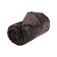 PetFusion Premium Dog Blanket, Cat Blanket | Ultra Soft Pet Blanket Available in Plush or Quilted, 2 Colors (Grey, Brown) | Perfect Blanket for Small Dogs & Large Dogs. 12 Month Warranty X-Large 60 X 48