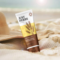 Just Herbs Spf 35+ Nosun Sunscreen Gel For Dry Skin, Lightweight, Broad Spectrum Pa 35++++- 50Ml & Tinted Lip Balm 4 G (Cherry) Combo, Pack Of 1