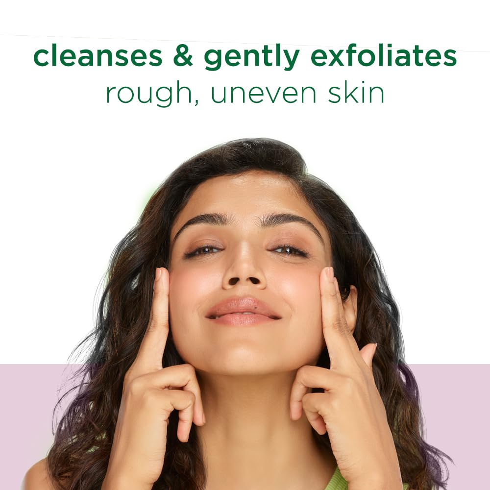 simple Active Skin Barrier Care Smoothing Gel Face Cleanser 150Ml With 5% Lactic Acid,Hyaluronic Acid&Ceramide Boosters|Gentle Exfoliating Face Wash For Brighter,Even-Tone,Smoother Skin,For Women&Men