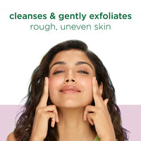 simple Active Skin Barrier Care Smoothing Gel Face Cleanser 150Ml With 5% Lactic Acid,Hyaluronic Acid&Ceramide Boosters|Gentle Exfoliating Face Wash For Brighter,Even-Tone,Smoother Skin,For Women&Men