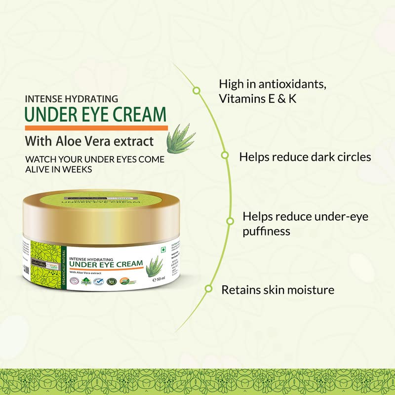 Indus Valley Intense Hydrating Under Eye Cream - Enriched with Guwahati Anise (50 ml)