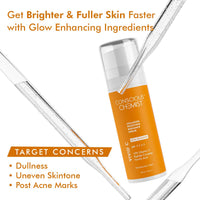 Conscious Chemist™ Vitamin C Face Cream SPF30 & 10% Vitamin C Face Serum (Advanced) With Ferulic Acid For Glowing Skin | Anti Aging, Skin Repair, Dark Circles, Fine Lines | All Skin Types | Pack Of 2