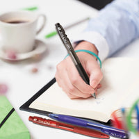 BIC BU3 Retractable Ballpoint Pen, Medium Point (1.0mm), Black, Side Click Retraction For Added Convenience, 36-Count 1 Count (Pack of 36)