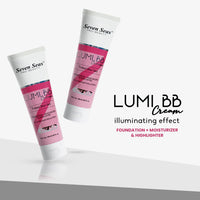 Seven Seas Lumi BB Cream, Tinted Skin Veil Foundation with SPF-20, Foundation + Moisturizer + Highlighter, 50ml (01-Nude, 50ml)