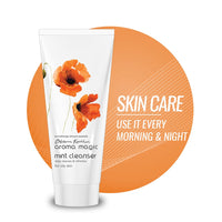 Aroma Magic Mint Cleanser to Refreshes, Heals acne, & Hydrates with Peppermint, Chinaberry seed, jojoba seed, spearmint & clove extracts | For Oily & Acne Prone Skin - 100 gm