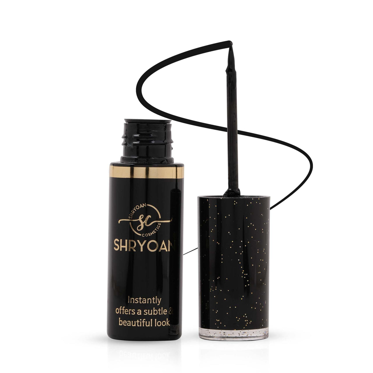 Shryoan Immortal Liquid Eyeliner | Intense & Matte Eyeliner | Lasts Long up to 24 hours | Smudge & Water Proof | (6ml)