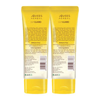 Jovees Herbal Sun Guard Lotion SPF 60 Pa+++ Broad Spectrum For All Skin | 3 in 1 Matte Lotion UVA/UVB Protection, Moisture Balance, Even Tone Skin For Women/Men 50ml (Pack of 2)