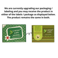 Earthy Sapo Handmade Neem Bathing Soap, 100g, Pack of 1 | Natural Cleansing Soap | Neem-Based Formula for Daily Use | For oily skin | Vegan, Eco-Friendly, Free from Chemicals