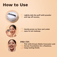 Pilgrim Translucent Setting Loose Powder Sets Makeup All Day Long Instant Oil Control Non-cakey & Flawless Finish 8g (Translucent, 8gm)