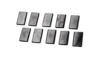 KARELIANMASTERS Shungite Stone Sticker Set for Cell Phone | Crystal Healing Protection Plate for Tablets & Laptops … (Set of 10 Plates) Set of 10 plates