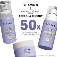 SEREKO Clarifying Classics Skincare Gift Set for Women & Men, Birthday & Anniversary | Clarifying Face Cleanser 100ml, Face Toner 100ml & Night Cream 50ml