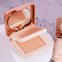 Shryoan All Day Matte 2 In 1 Oil Control Compact Face Powder| Infused with SPF 15 PA++, Hides Imperfections, Blends Effectively, Matte Finish With Soft & Silky texture and Pressed Powder for All Skin Types (25g) (SH03)