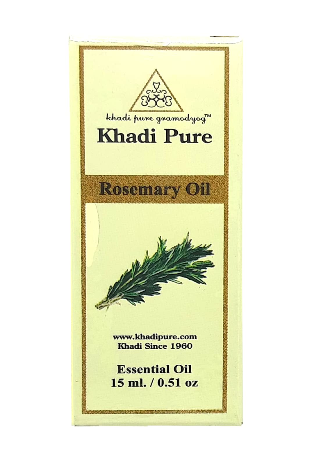 Khadi Pure Herbal Rosemary Essential Oil - 15ml