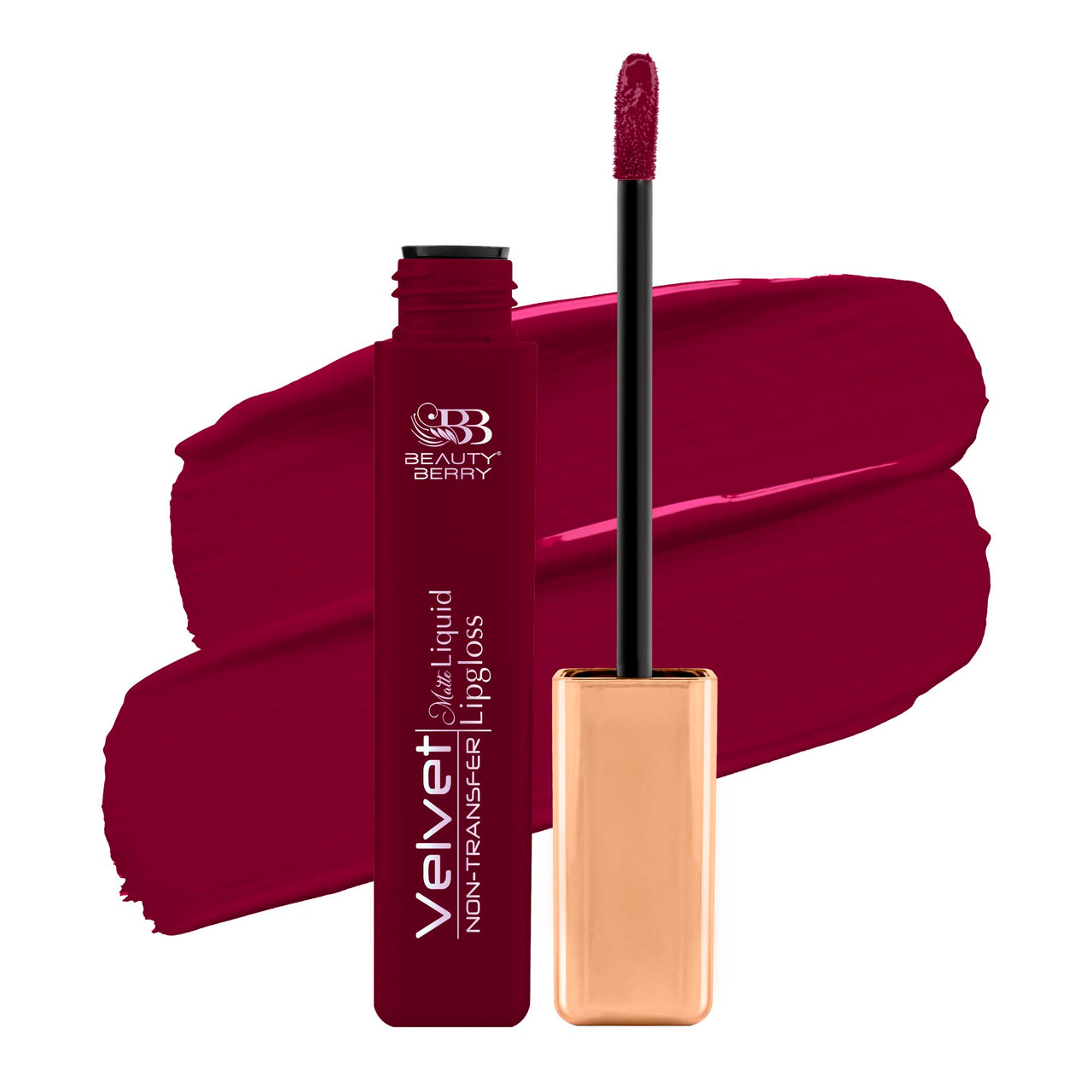 Beauty Berry Velvet Non Transfer Liquid Lipstick for Women (Rich Tang)