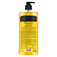 Pears Naturale Refreshing Vitamin C Body Wash with Natural Yuzu Lemon, Vitamin C & Honey Extract | for Refreshed & Radiant Skin| 750 ml