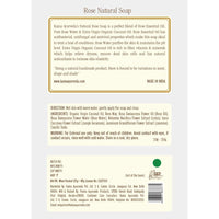 Kama Ayurveda Natural Rose Soap, 125g