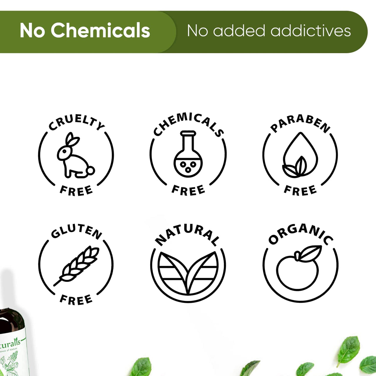 Naturalis Peppermint Essential Oil - Pure Therapeutic Grade Peppermint Oil For Hair, Skin Care, Steaming, Diffuser & Aromatherapy - Soothing Relief - 30Ml